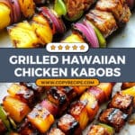 Hawaiian Chicken Kabobs Recipe