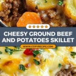 Cheesy Ground Beef and Potatoes Recipe