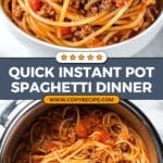 Instant Pot Spaghetti Recipe