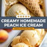 Best Peach Ice Cream Recipe