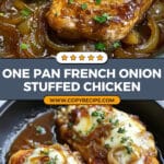 French Onion Stuffed Chicken Recipe