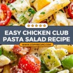 Chicken Club Pasta Salad Recipe