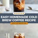Cold Brew Coffee Recipe