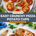 Crunchy Pizza Potato Cups Recipe