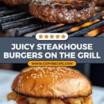 Steakhouse Burgers Recipe