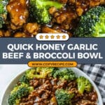 Honey Garlic Ground Beef and Broccoli Recipe