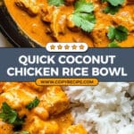 Coconut Chicken Rice Bowl Recipe