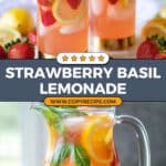 Strawberry Basil Lemonade Recipe