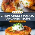 Cheesy Potato Pancakes Recipe