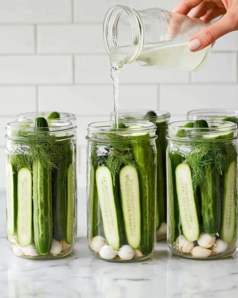 Homemade Dill Pickles Recipe