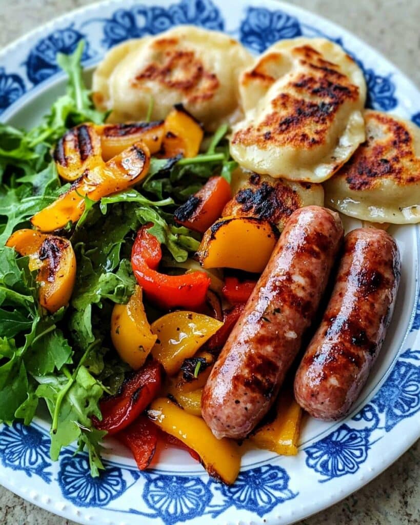 Pierogies and Kielbasa Skillet Roast Recipe