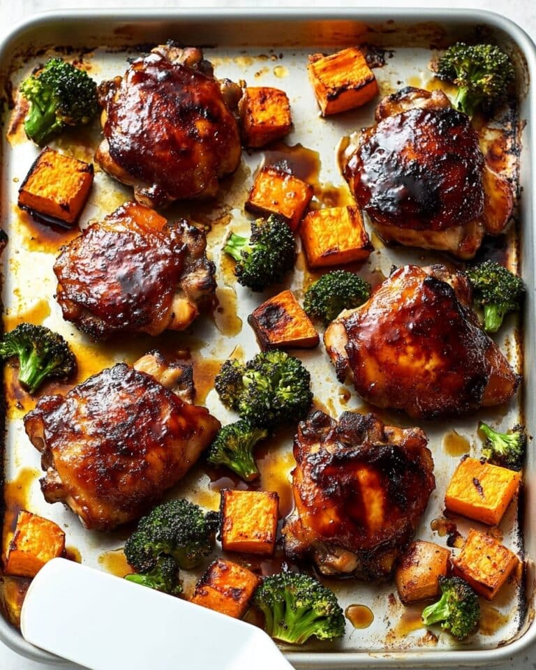 BBQ Chicken Sheet Pan Meal Recipe