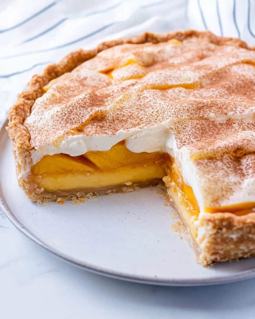 Peaches and Cream Cake Recipe