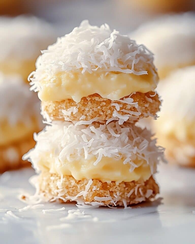 Lemon Coconut Cheesecake Cookies Recipe