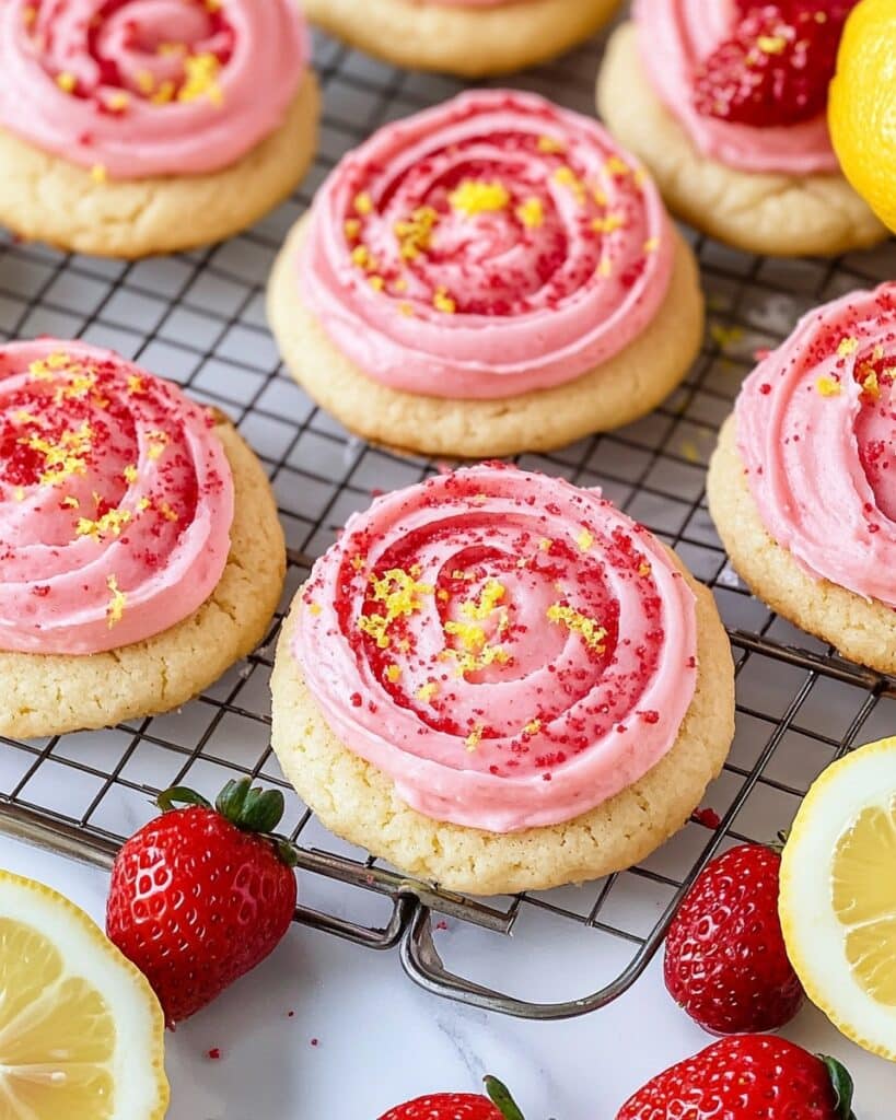 Strawberry Lemonade Cookies Recipe