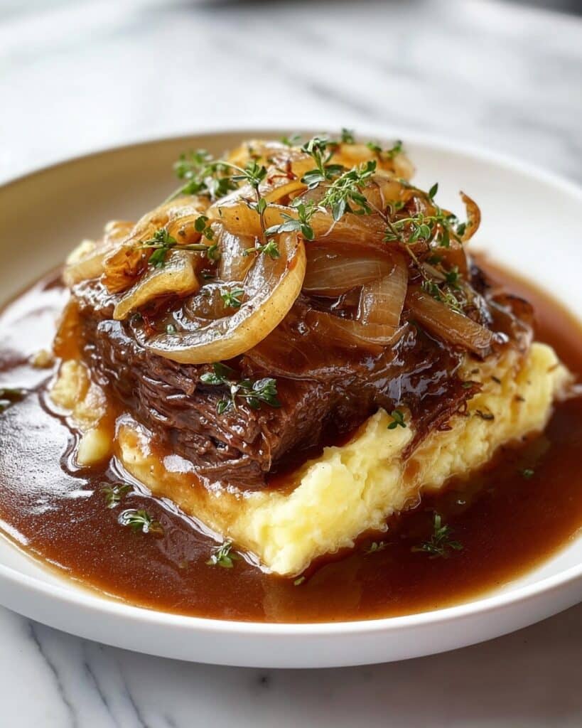 Savory French Onion Pot Roast Recipe