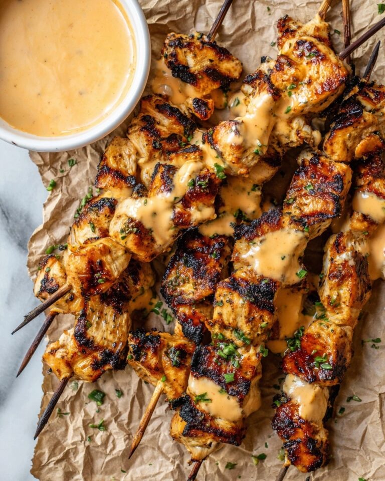 Bang Bang Chicken Skewers with Creamy Thai Chili Sauce Recipe